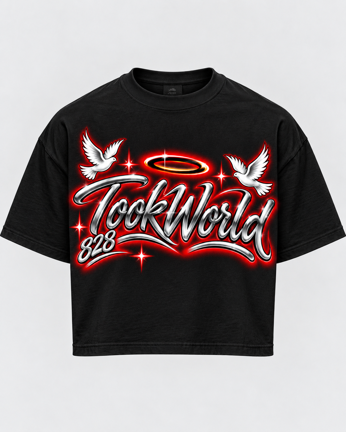 TOOKWORLD Airbrush Tee +Size