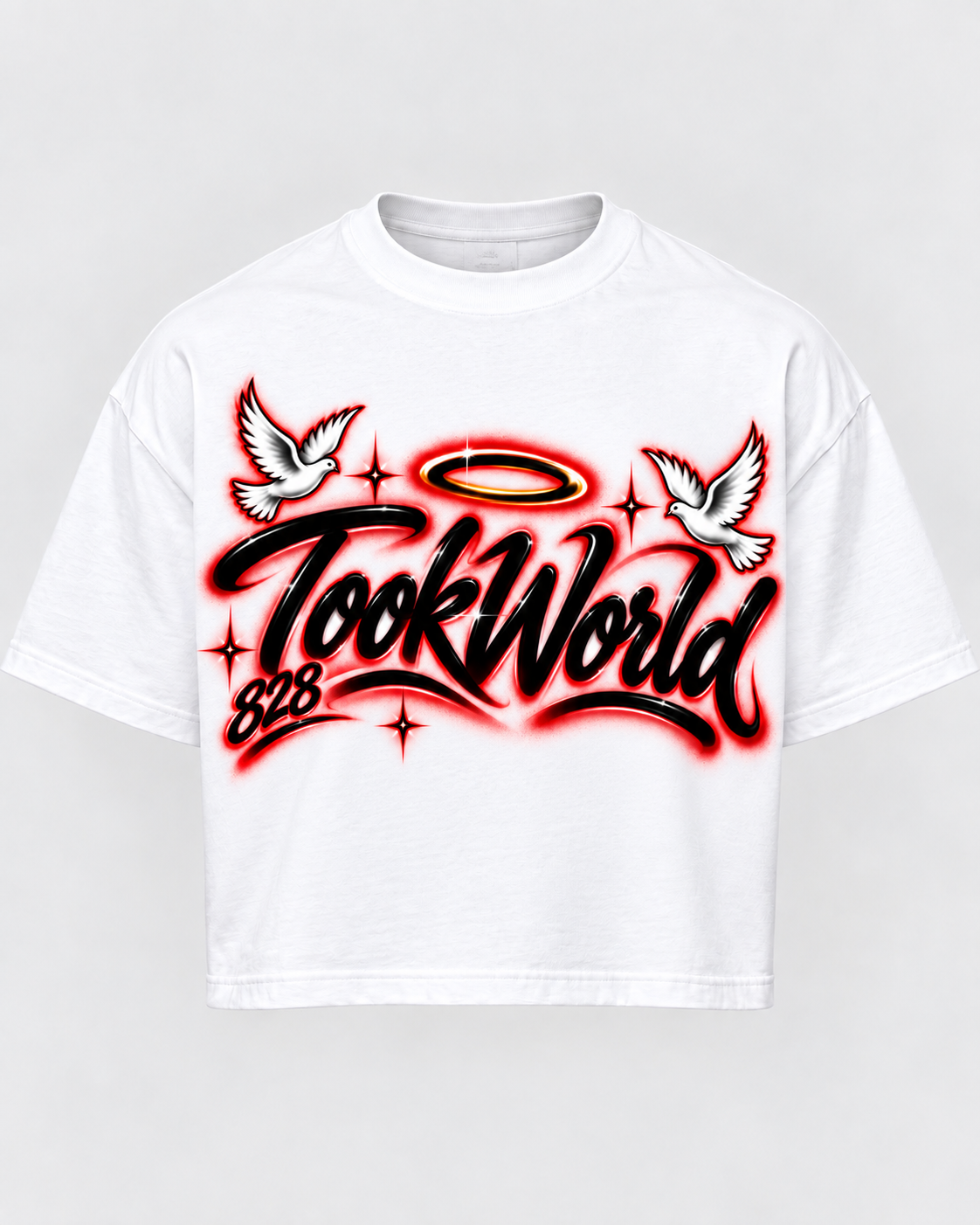 TOOKWORLD Airbrush Tee +Size